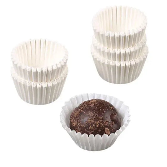 Candy Cups No. 9 White 80 pkg