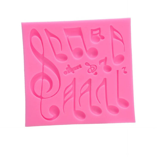 Silicone Music Notes