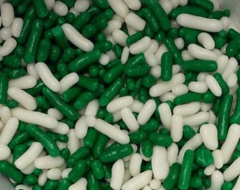 Sprinkles Green White 4oz