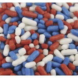 Sprinkles Red white blue 8 Oz