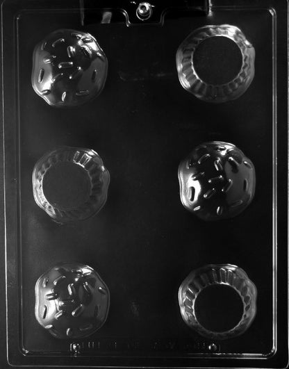 3D Cupcake Chocolate Candy Mold