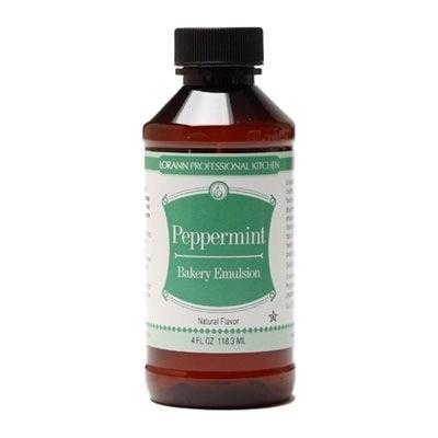 LorAnn Bakery Emulsion Peppermint  4 oz