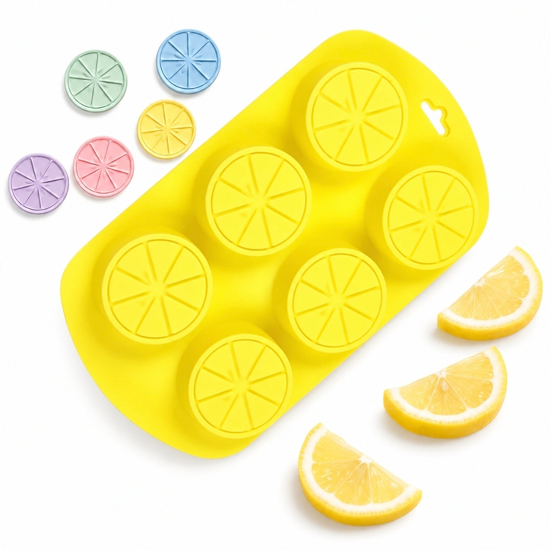 Lemon Silicone Mold 6 Cavity