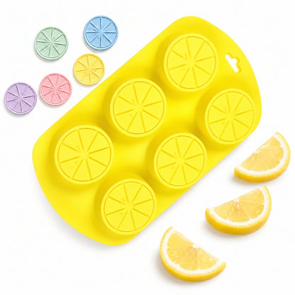 Lemon Silicone Mold 6 Cavity