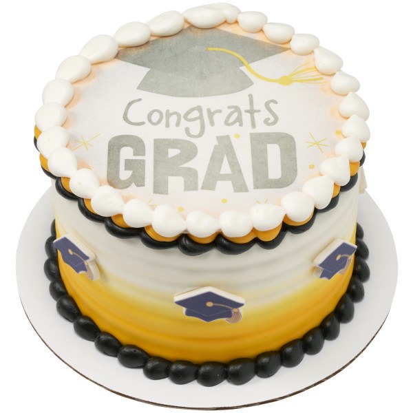 Edible Decorations Sweet Decor Grad Hat 1.25in 6-Count