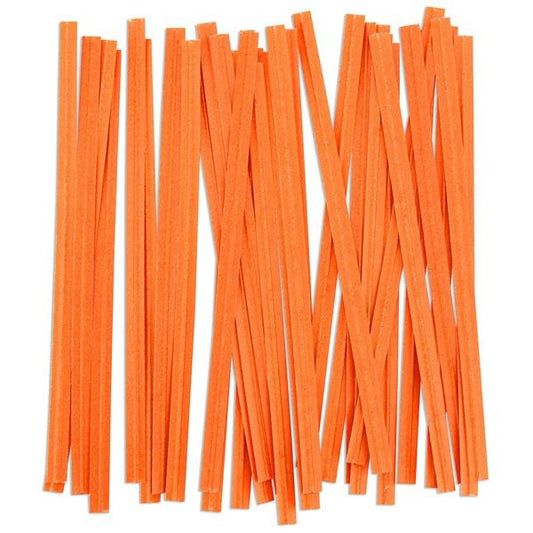 Twist Ties: Orange 100 Pkg