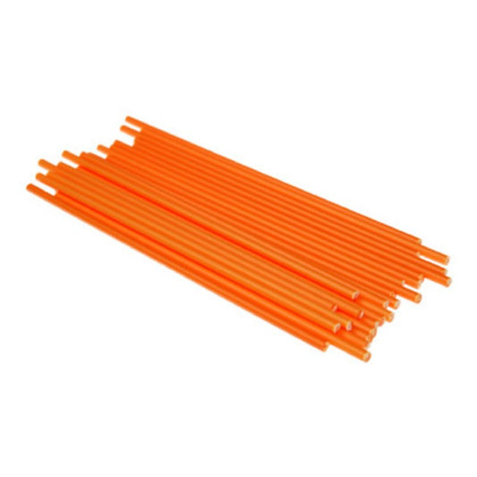 Lollipop Sticks 4 1/2in  orange 50 pk