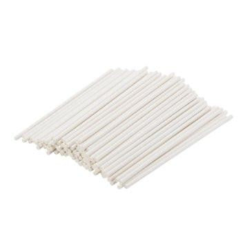 Lollipop Sticks 6in White 30 pkg