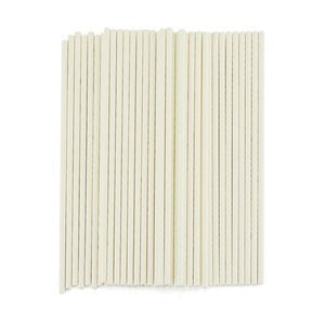 Lollipop Sticks 8in White 20 pkg