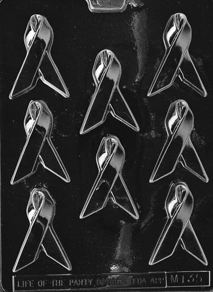 Awareness Ribbon Chocolate Mold – Breast Cancer Support & Fundraising