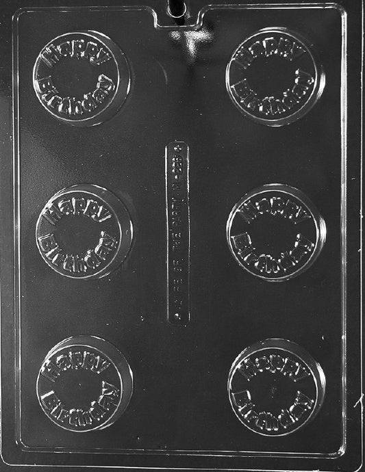 Happy Birthday Cookie Mold