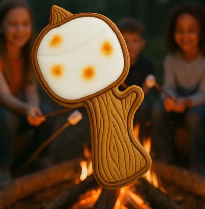 American Tradition Cookie Cutters 4  Marshmallow On Stick Cutter