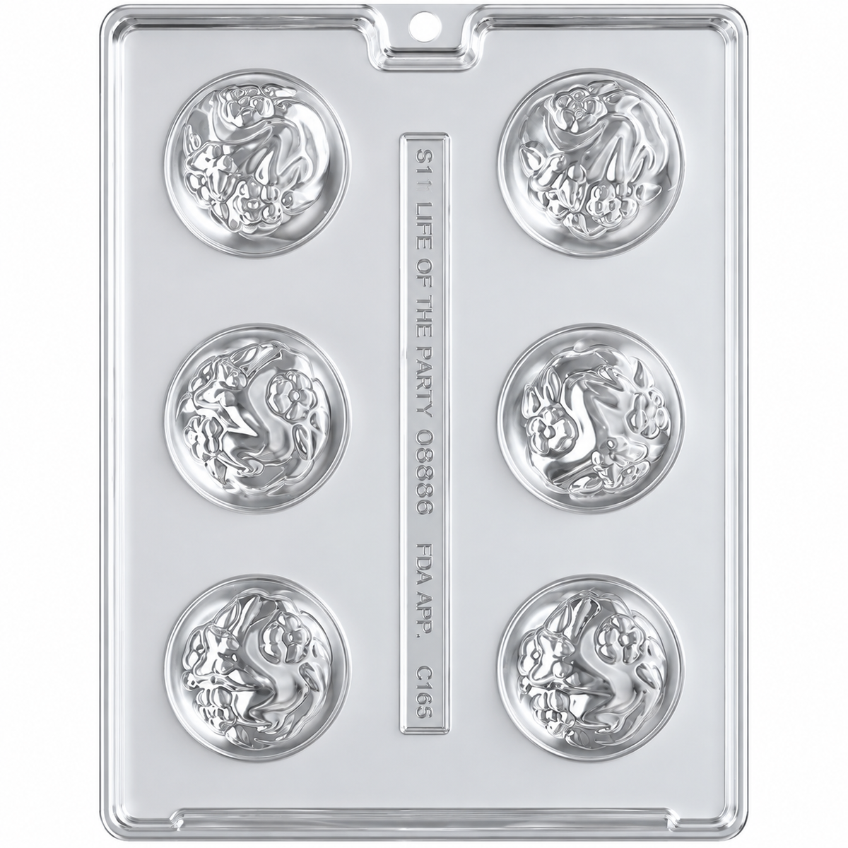 Marshmallow Puff Chocolate Mold – 6 Cavity