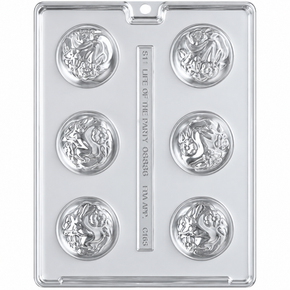 Marshmallow Puff Chocolate Mold – 6 Cavity