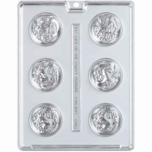 Marshmallow Puff Chocolate Mold – 6 Cavity
