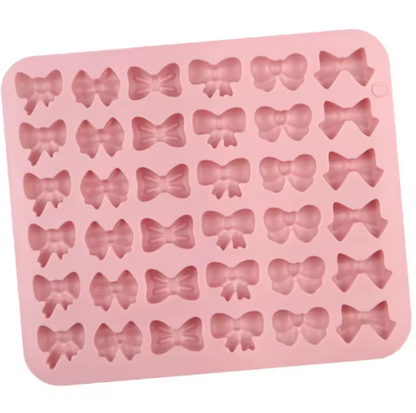 Mini Bow Silicone Candy Mold Asst Bow Shapes