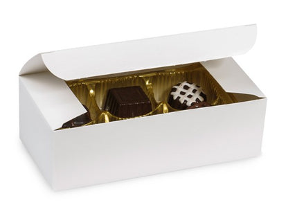 Candy and Fudge Boxes 1 piece, 2 lb 5 Count