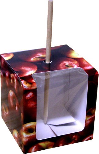 Apple Print Box 4in Cube 5pk