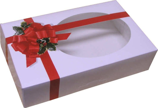 Ribbons & Holly Window Box
