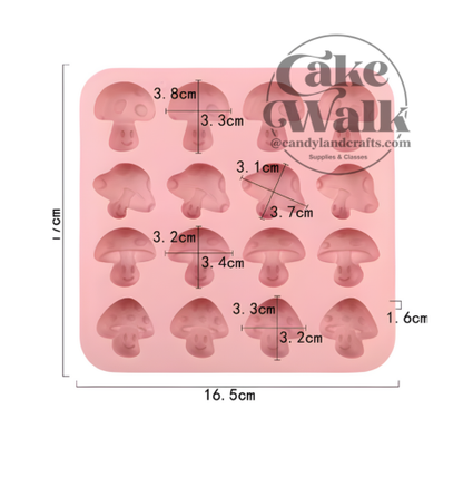 Mushroom Chocolate Candy Silicone Mold