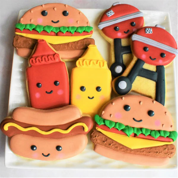 Hamburger Cookie Cutter 3.5 inch