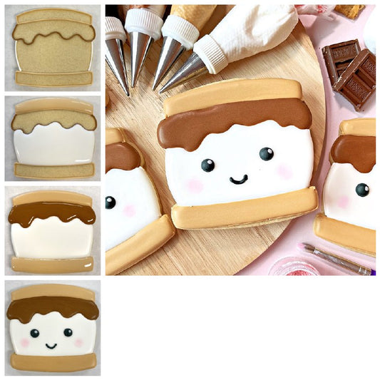 American Tradition Cookie Cutters 3.5  S'more Cookie Cutter