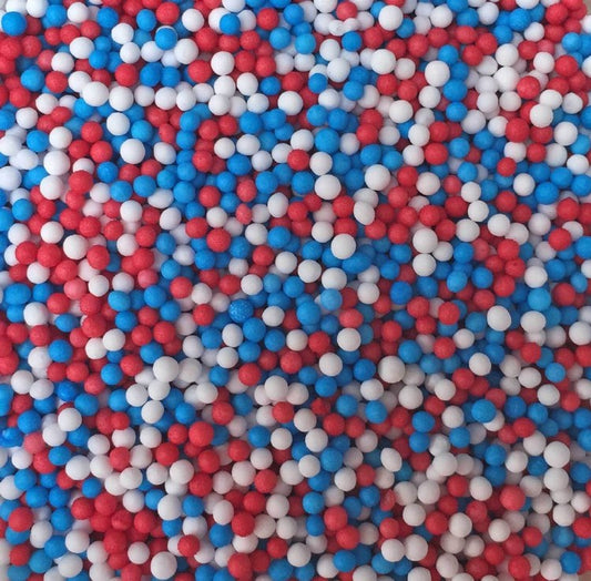 Non-pareils Red white blue 4oz