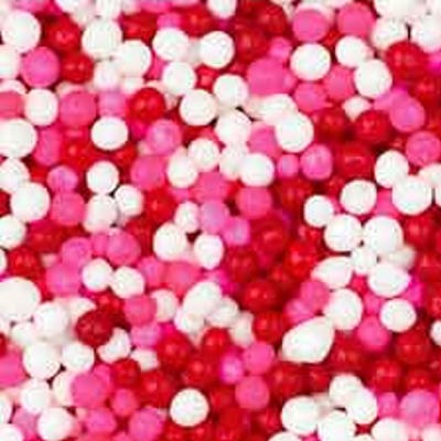Nonpareils Red White & Pink 1