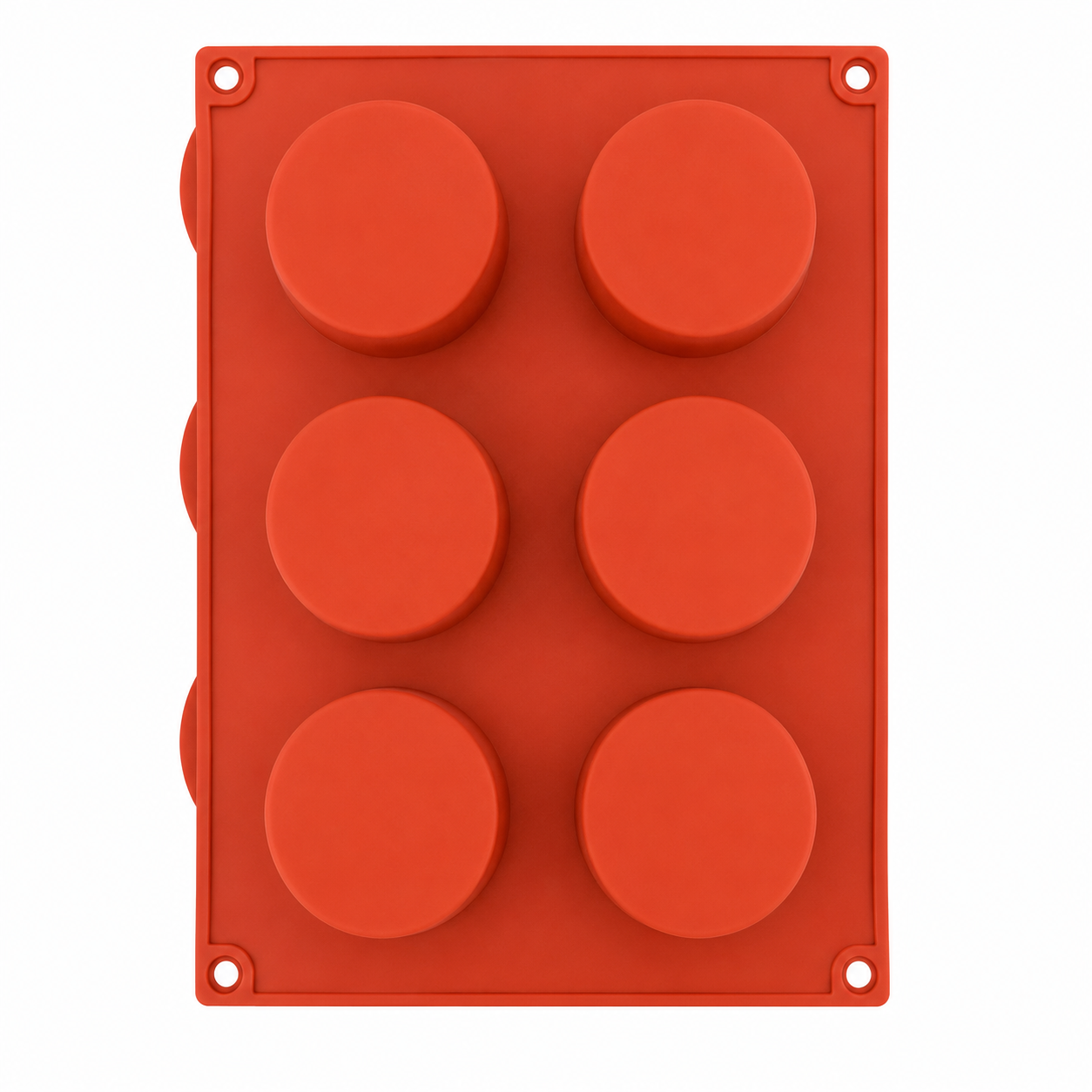 Oreo Mold | 6 Cavity Chocolate Covered Silicone Sandwich Cookie Mold