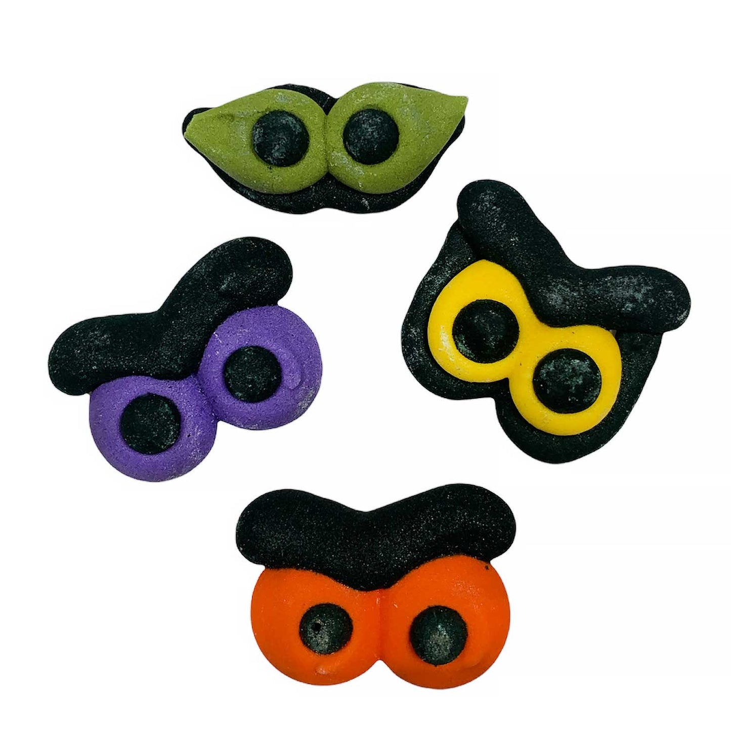 Edible Decorations Mini Spooky Eyes 1.25in 6-Count