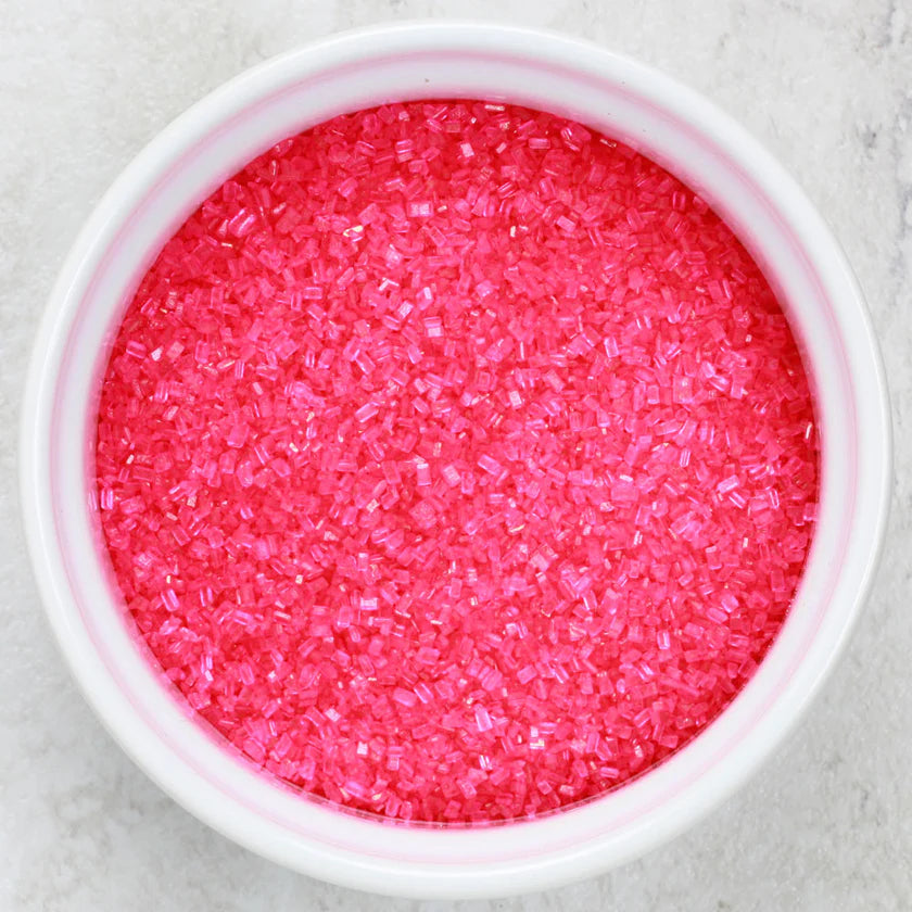 Pink Coarse Sugar Crystals