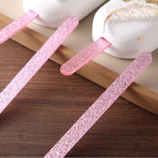 Popsicle Sticks Gold Mirror