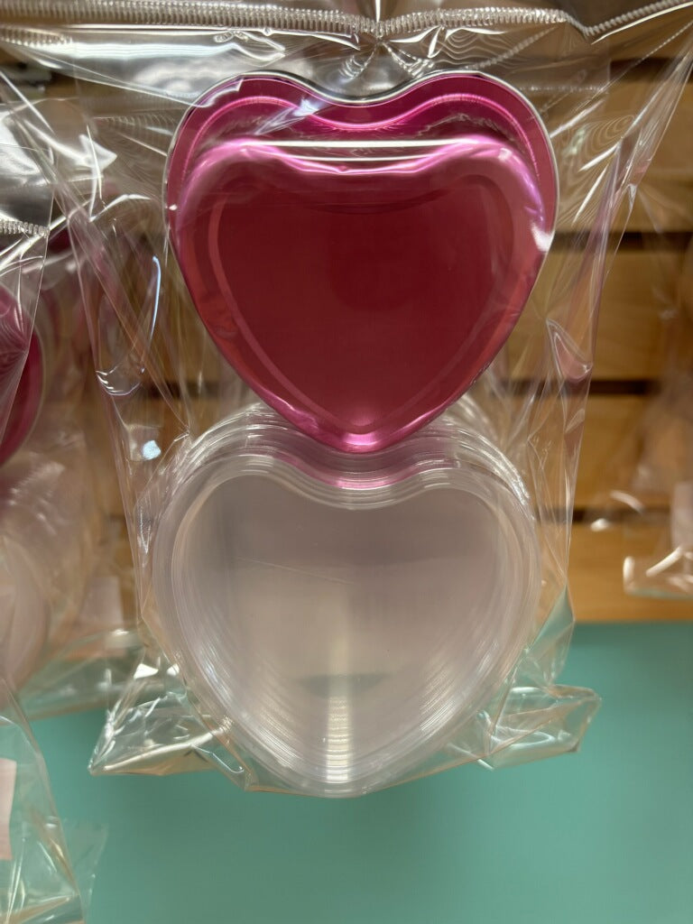 Heart-Shaped Foil Baking Cups, 12 Count | Pink