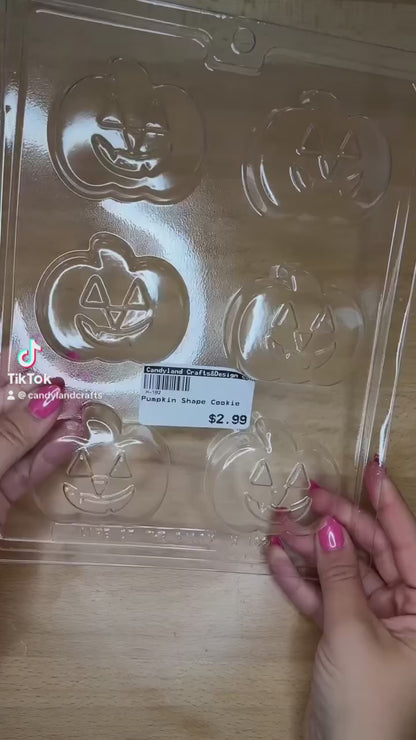 Jack-O-Lantern Pumpkin Oreo Cookie Chocolate Mold