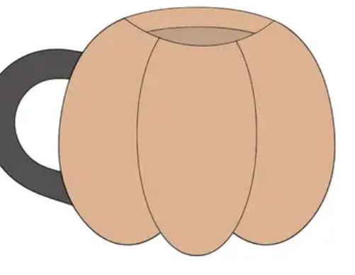 Pumpkin Mug Cookie Cutter