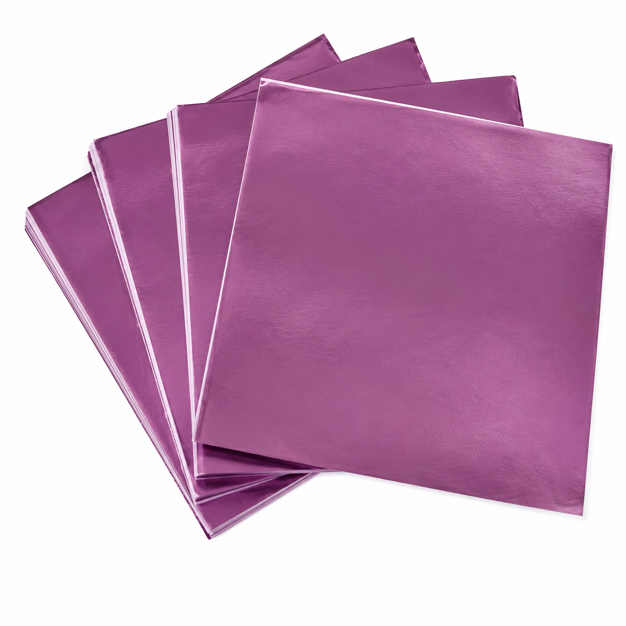 Lavender Foil Candy Wrappers 6x6 in – Chocolate Foils, 125 Count