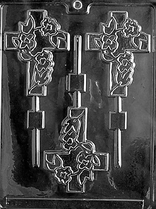Fancy Cross Lolly Mold