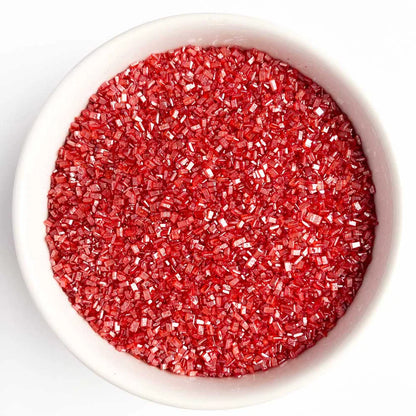 Red Coarse Sugar Crystals