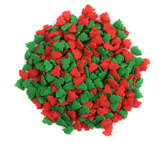 Confetti Trees Red And Green 6oz
