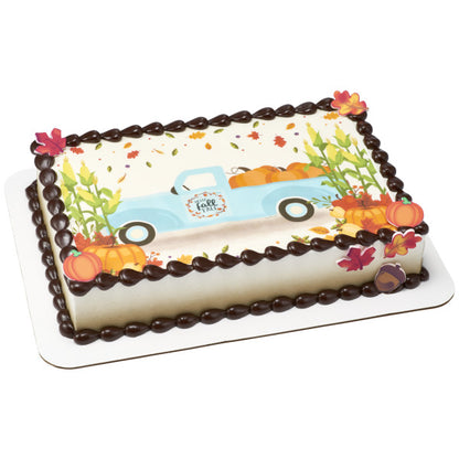 Edible Decorations Pumpkins, Leaves & Acorns 12 Count