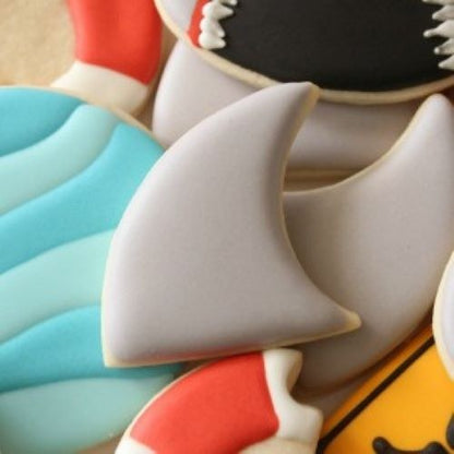 Shark Fin Cookie Cutter 3.5in