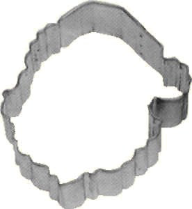 Santa Face Cookie Cutter 3.75in
