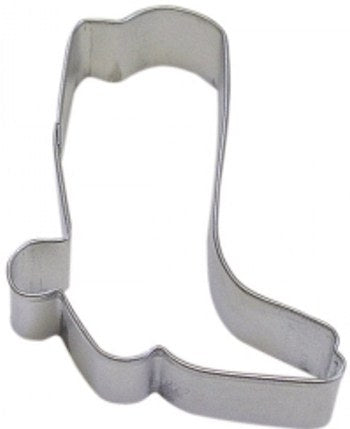 Cowboy Boot Cookie Cutter 3in