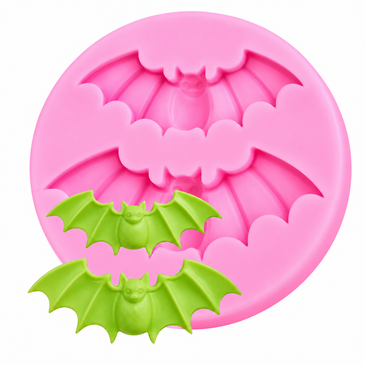 Halloween Bat Fondant Mold Silicone Cake Decorating & Candy Mold