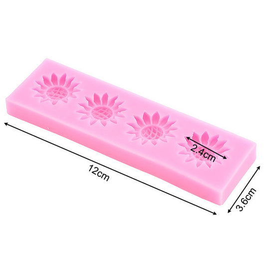 Silicone Four Flower Mold