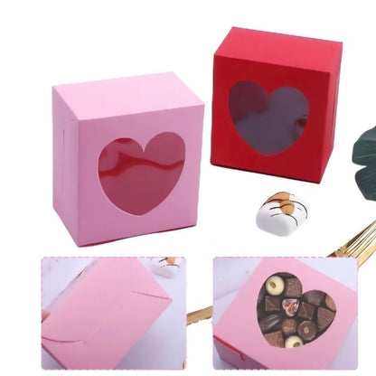 Valentines Cookie Box 4x4 Assorted 4 Count