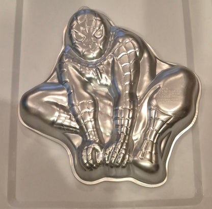 Spiderman Marvel 2008 Aluminum Cake Pan Collectible Wilton Character Pan
