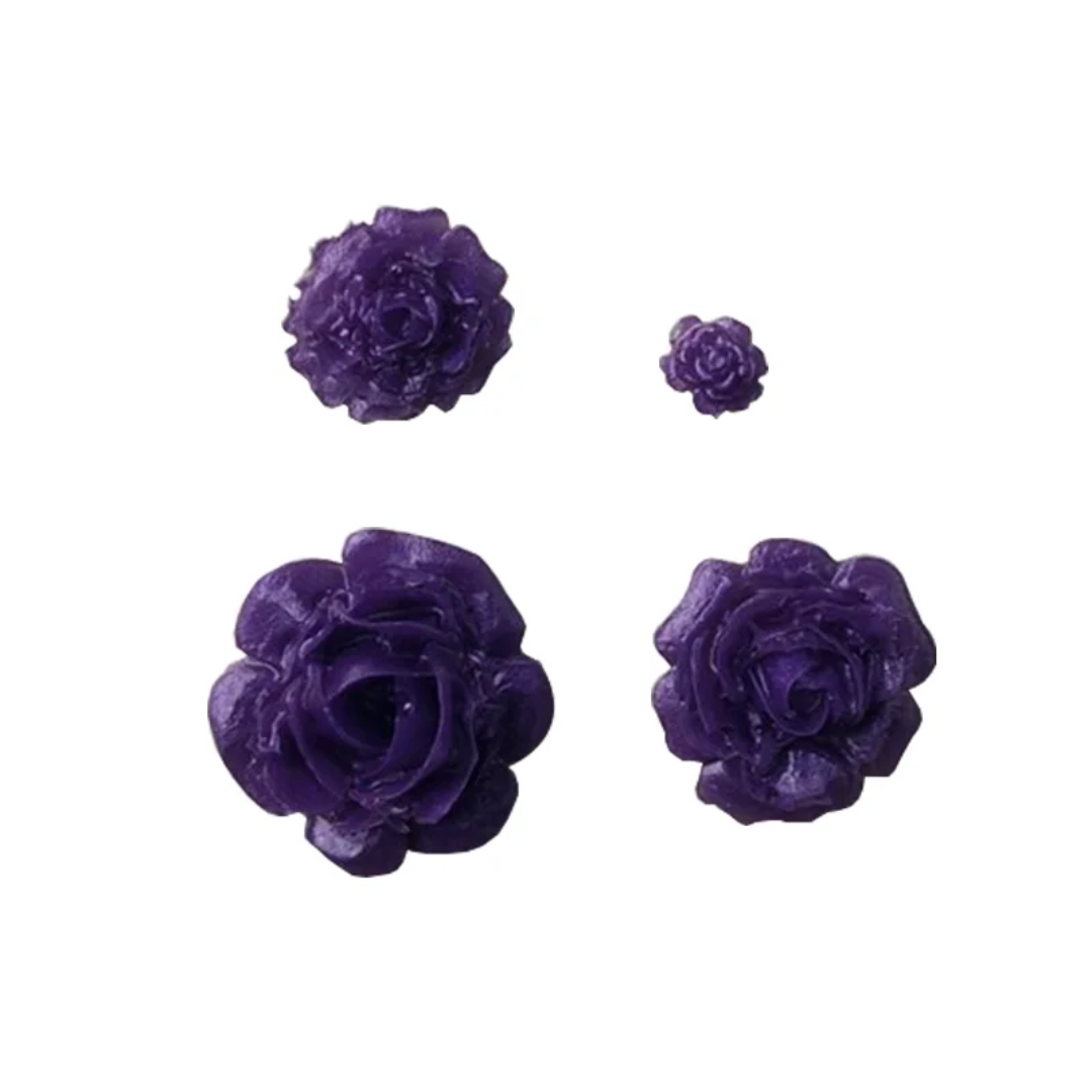 Peony Flower Fondant & Gum Paste Silicone Mold – 3 Sizes