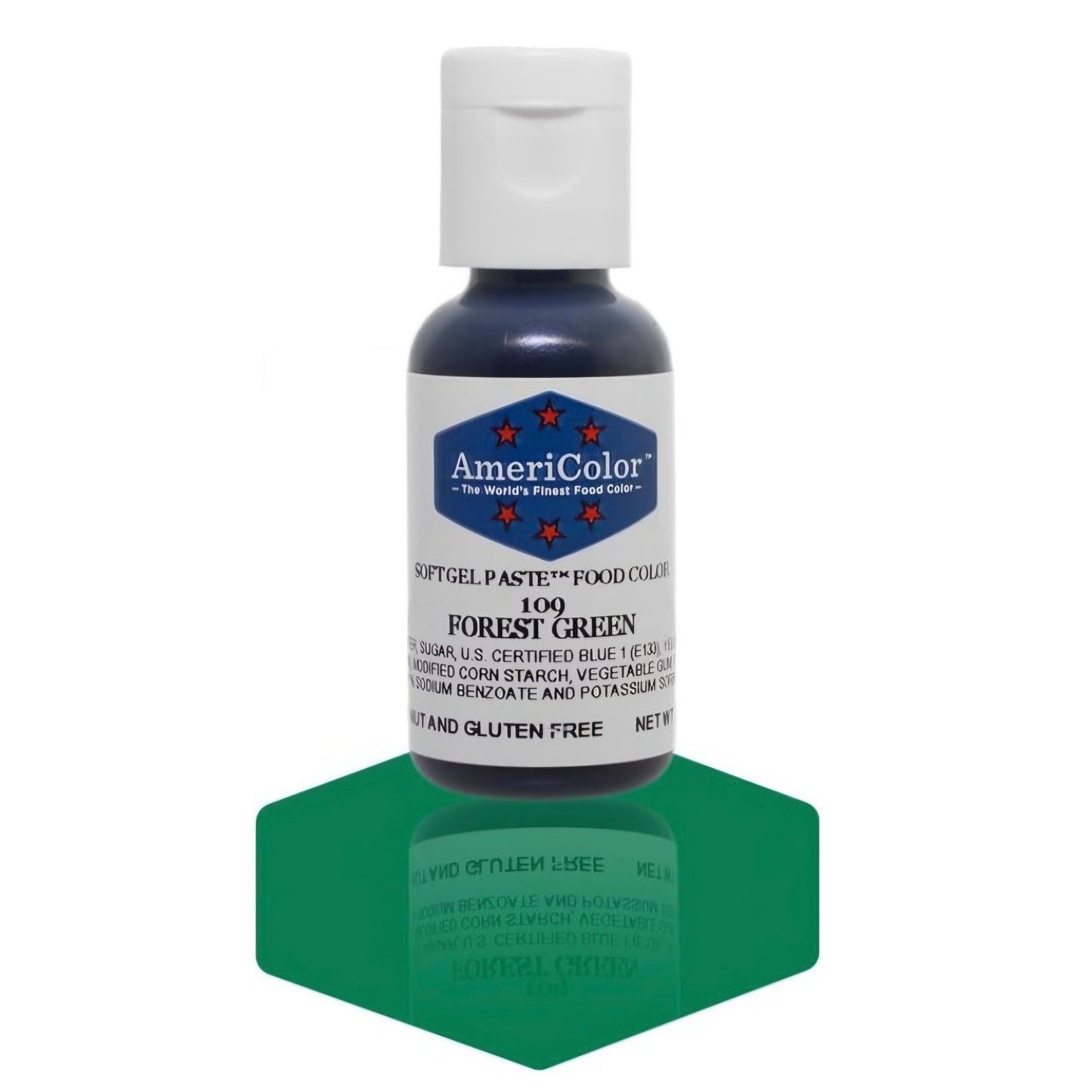 Americolor Soft Gel Paste Food Coloring .75 Forest Green