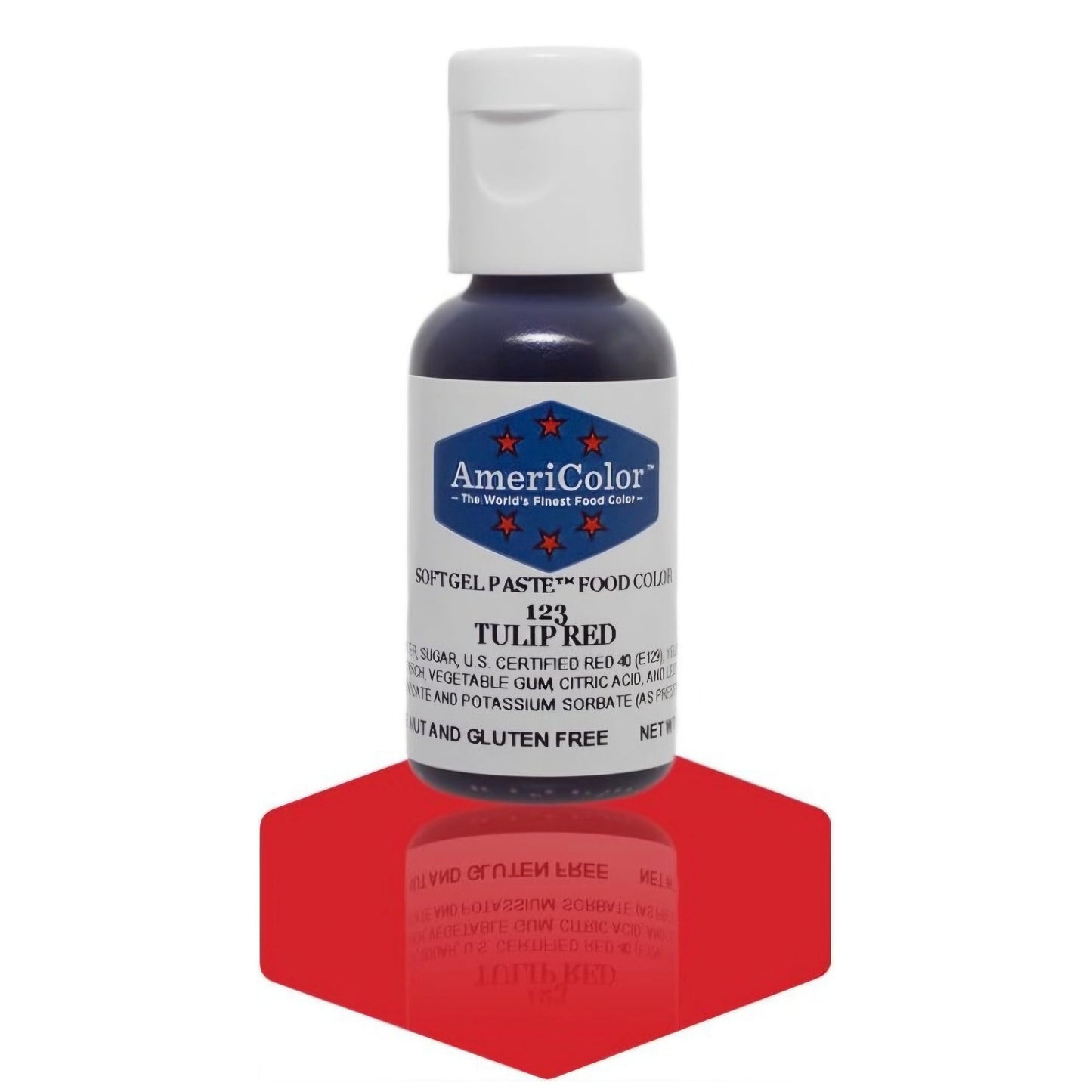 Americolor Soft Gel Paste Food Coloring .75 Tulip Red